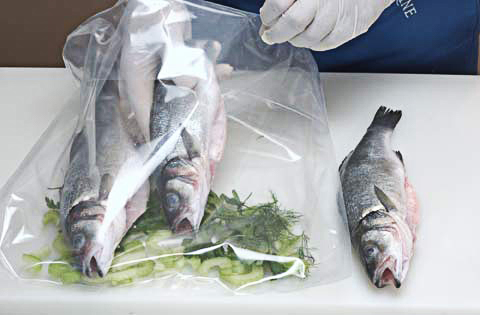 упаковка рыбы